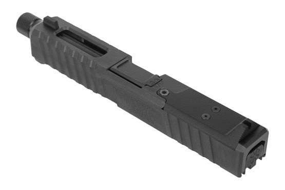 Noveske Rifleworks GLOCK 19 Gen 4 DM Slide and Threaded Barrel Combo Set has a DLC finish